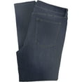 thumbnail image 2 of DSTLD Womens Solid Straight Leg Jeans, Blue, 33, 2 of 2