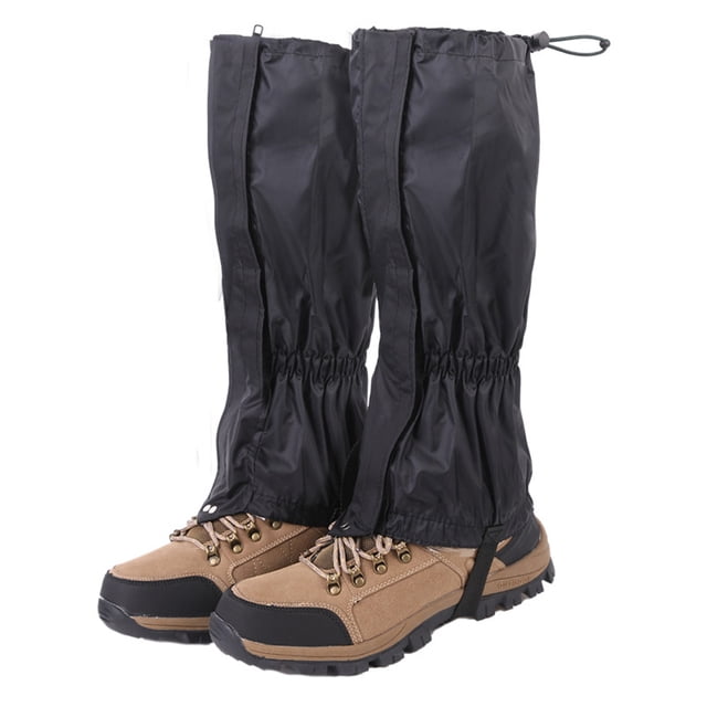3uds. Polainas unisex para botas de nieve impermeables para senderismo, esquí y caminar