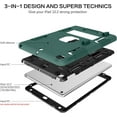thumbnail image 5 of BENTOBEN Case for iPad 9th/ 8th/ 7th Gen 10.2" with Kickstand, 3 in 1 Heavy Duty Rugged Shockproof Protective Cover with Pen Holder, Compatible with iPad 2021/2020/2019 10.2" Model, 5 of 7