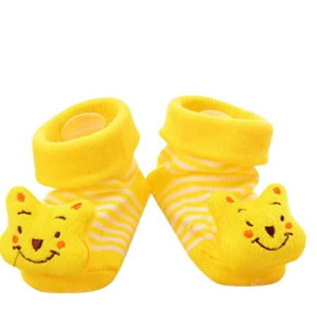 

LowProfile Baby Socks Cartoon Girls Boys Anti-Slip Sock Slipper Shoes Boots