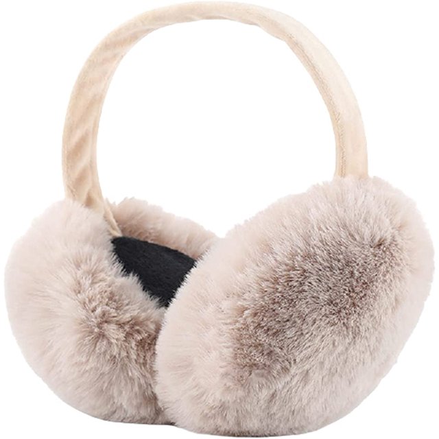LinYooLi Cache-Oreilles Chauds en Fourrure pour Femmes Filles, Cache-Oreilles en Fausse Fourrure pour Usage Extérieur