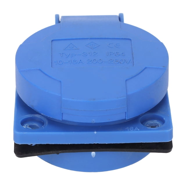Enchufe industrial oculto Enchufe industrial oculto impermeable para agricultura Muelle Caravana Camping3 pines