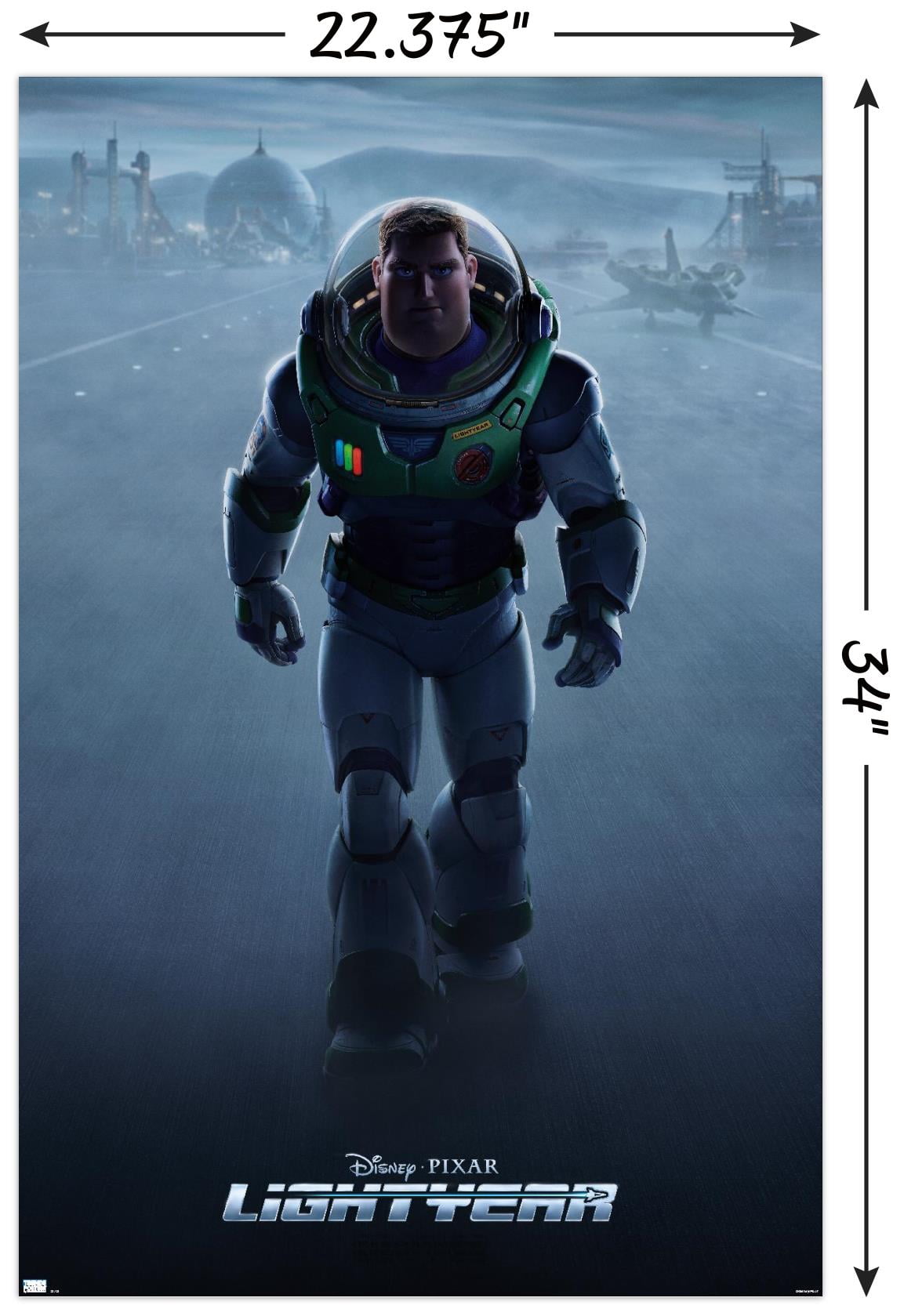 Disney Pixar Lightyear - Buzz Lightyear One Sheet Wall Poster, 22.375" x 34"