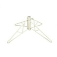 thumbnail image 2 of Vickerman 40" White Folding Metal Christmas Tree Stand, 2 of 2