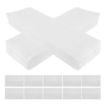 Disposable Guest Towels 200pcs White Paper Napkins Absorbent Hand Towels for Bathroom Wedding Parties Christmas