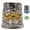 #F, variant on Rotating Whiskey Glass,Cocktail Glass with LED Light Pad,360 Degree Rotating Old Fashioned Crystal Tumbler,Retro Crystal Drinking Glassware with Stress Relief Function, Bar Accessories