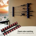 thumbnail image 6 of THKFISH Fishing Rod Rack Fishing Rod Holders Wall Mount Vertical/Horizontal Fishing Pole Holders for Garage Room, Boats Store 6/8 Fishing Rod Combos,1pair, 6 of 9