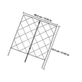 thumbnail image 2 of WASHWEPE 2Ud Soporte Para Plantas Trepadoras Resistente Ideal Para Jardín Exterior, 2 of 8