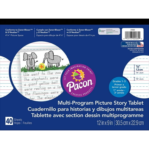 Multi-Program Picture Story Paper Tablet #3