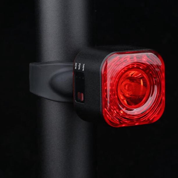 Luz DYNWAVEMX Luces de detección recargables por USB LED intermitente de seguridad para ciclismo