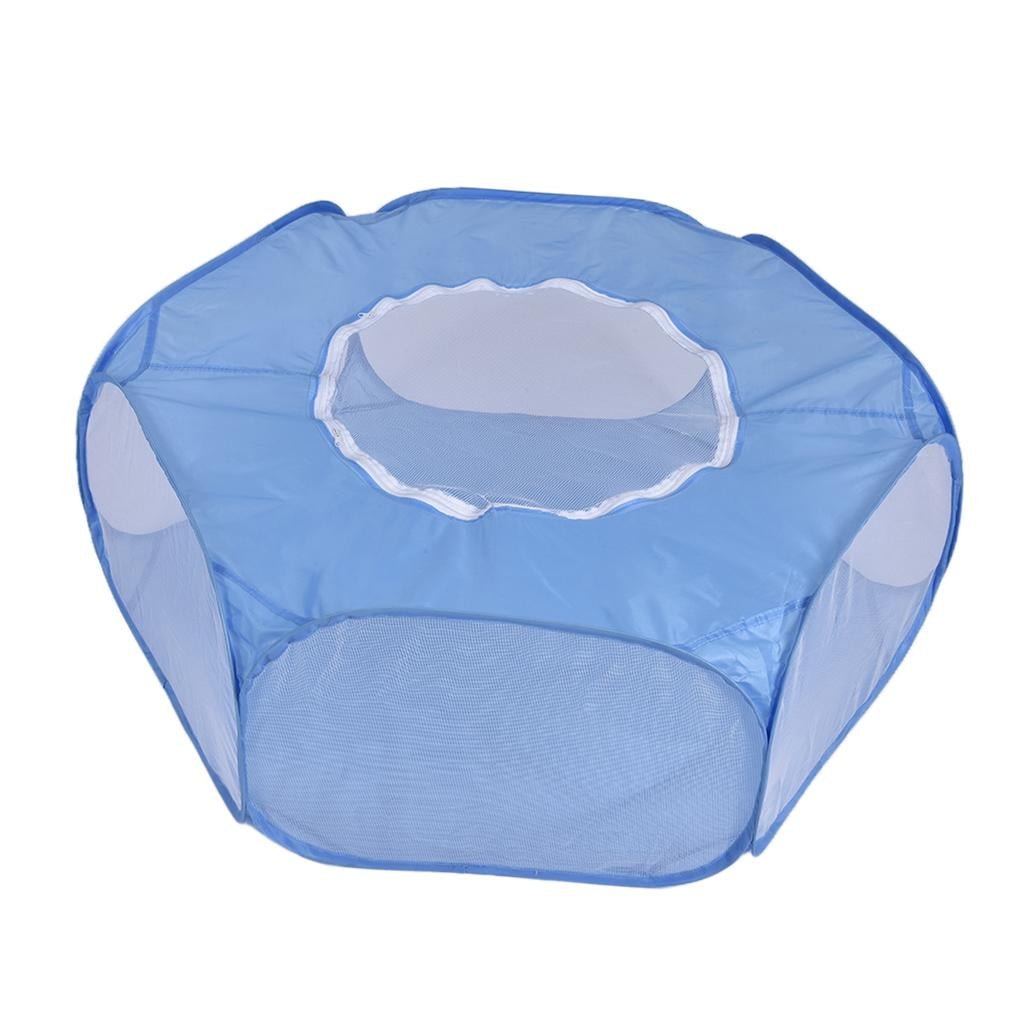Bvdfgk Playpen Cage Enclosure for Hamster Gerbil Rat Indoor/Outdoor A_Sky Blue