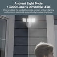 thumbnail image 4 of Restored WYZE Floodlight Camera Pro, 3000-Lumen LEDs, 180° Wide View, 2K HD Outdoor Security Camera, Motion Detection, 105dB Siren, Cloud & Local Storage, Color Night Vision, Wired (Refurbished), 4 of 9