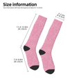 thumbnail image 5 of Balery Glitter Pink Fun Novelty Socks Men'S Women'S Crew Socks Funny Crazy Novelty Socks Quirky And Cool Socks, 5 of 9