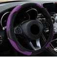 thumbnail image 3 of Funda Cubre Volante Deportivo Protector Antiderrapante Auto Modelo Morado, 3 of 4