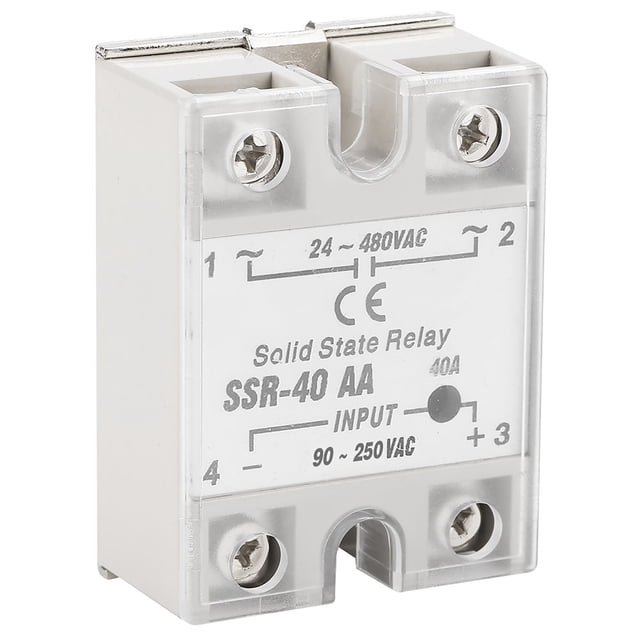 Módulo de Relé de Estado Sólido Bling Bling SSR 40AA 40A CA-CA 90-250V CA