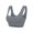 Dark Gray, variant on Womens Bras Comfortable Fashion Woman's Solid Strap Wrap Hollow Out Bra Underwear Bralette Stylish 3XL