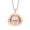 Rose Gold 4G2, variant on Wuztai Multi-Layer Photo Necklace 4-Tier Openable, DIY Memory Album Box Pendant Jewelry, Personalized Keepsake Locket