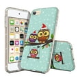 thumbnail image 1 of ULAK iPod Touch 7 6 5 Case, Sturdy Slim Shockproof Bumper Case for Apple iPod Touch 7th 6th 5th Generation, Owl Family, 1 of 6