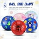 thumbnail image 3 of Balón de fútbol infantil HyDren, tamaño 3, 18 cm, con diseño de espacio para bombas, 3 of 6