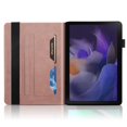 thumbnail image 2 of Tree Pattern Case for Samsung Galaxy Tab A8 10.5 inch 2022 SM-X200/X205/X207,Dteck Magnetic Premium PU Leather Hybrid Rubber Card Slot Wallet Folio Kickstand Cover with Pen Holder,Rosegold, 2 of 5