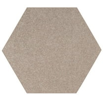 Home Queen Pet Friendly Area Rugs Beige - 4' Hexagon