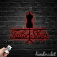 thumbnail image 4 of Handmadetneonsign Tailor Shop Metal Wall Art, Tailor Metal Sign Wall Decor, Tailor Metal Decor, 4 of 5