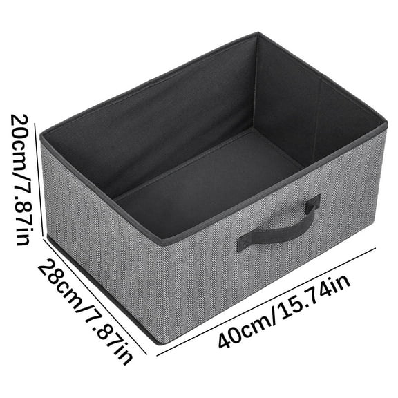 Wardrobe Clothes Organizers,Foldable Drawer Organizers with Handles,Clothes Storage Drawers Containers,Storage Box for Clothing and Sundries Household Items Fabric Desktop Toy Storage Box