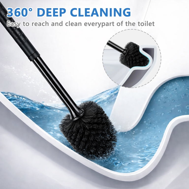 Toilet Brush and Plunger Set With Storage Caddy photo 6
