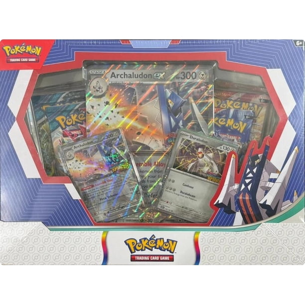 Pokemon TCG: Archaludon ex Box - 4 Packs, Promos