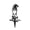 Style 2, variant on SDFGTstore Metal Iron Faceless for Doll Gnomes Statue Art Silhouette Home Garden Decoration
