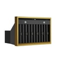 thumbnail image 4 of 30 in. 600 CFM Wall Mounted Range Hood in Titanium Stainless Steel with Gold, 4 of 8