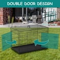 CL.HPAHKL 42 inch Dog Cage for Large Dogs Indoor, Folding Dog Crates