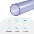 thumbnail image 3 of Uxcell Rigid Round Pipes High Transparency for Water Pipes,Crafts,Display Racks 43mmx50mm, 3 of 6