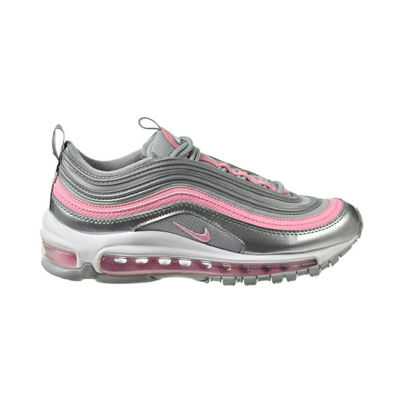 Nike Air Max 97 GS Big Kid's Shoes Metllic Silver-Pink 921522-021