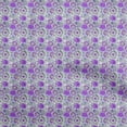 thumbnail image 1 of oneOone Rayon Medium Blue Fabric Batik Fabric For Sewing Printed Craft Fabric By The Yard 56 Inch Wide, 1 of 5