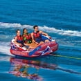 thumbnail image 4 of WOW World of Watersports Champion 3-Person Multicolor Towable and WOW SPORTS 4K 60 ft. Multicolor Tow Rope for Boat Towables, 4 of 11