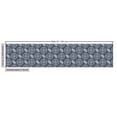 thumbnail image 2 of Ambesonne Floral Fabric by the Yard Upholstery, Japanese Ornate Abstract, 10 Yards, Charcoal Grey Dark Blue, 2 of 4