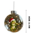 thumbnail image 3 of Exquisite Spherical Three Dimensional Christmas Frogs Ornament Home Decoration Round Hanging Ornament, 3 of 6