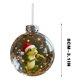 thumbnail image 3 of Hogar y jardín, Adornos colgantes, Exquisito adorno navideño esférico tridimensional de ranas, Adorno colgante redondo para decoración del hogar, Colgantes de acrílico, 3 of 6
