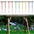 thumbnail image 3 of 2Pcs Adjustable Tree Swing Ropes - Perfect For Outdoor Entertainment - green, 3 of 6