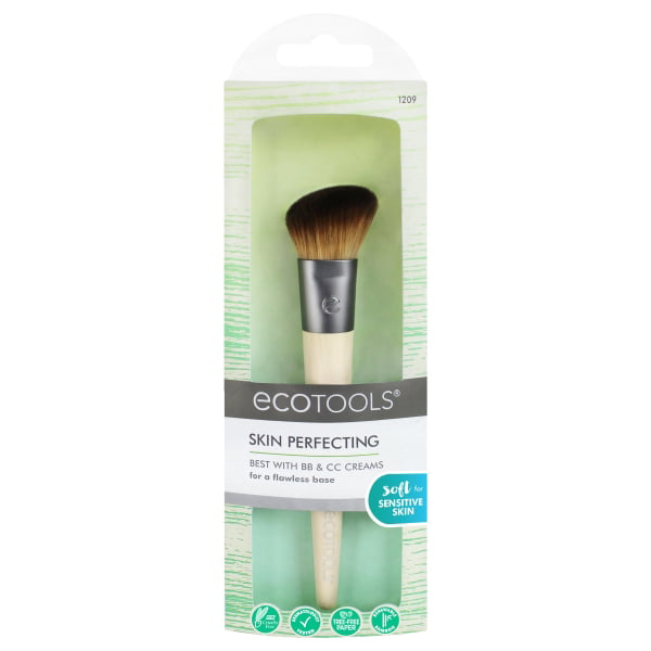 sirene Arkæologi Derfra EcoTools Skin Perfecting Makeup Brush - Walmart.com
