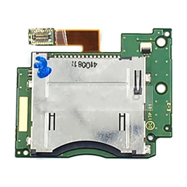 Game Console Card Slot Repair Replacement TF Memory Card Slot Socket Reader Holder for Nintendo New 3DS XL 2015 Version
