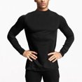 thumbnail image 4 of Compression Shirt Men Long Sleeve Moisture Wicking Sun Protection Tee T Shirts Fishing Workout Running Base Layer Top, 4 of 8