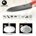 thumbnail image 5 of Ceramic Knife 6-inch Chef Knife for Kitchen Paring Knife with Sheath for Cutting,Dicing,Slicing,Rustproof Black Blade, 5 of 7
