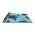 thumbnail image 2 of Ahgly Company Indoor Rectangle Abstract Light Blue Modern Area Rugs, 8' x 12', 2 of 4
