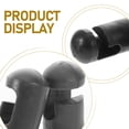 thumbnail image 3 of FONDOTIN 6pcs Trampoline Spring Cover Safety Pad for Universal Users Black Plastic Parts, 3 of 8
