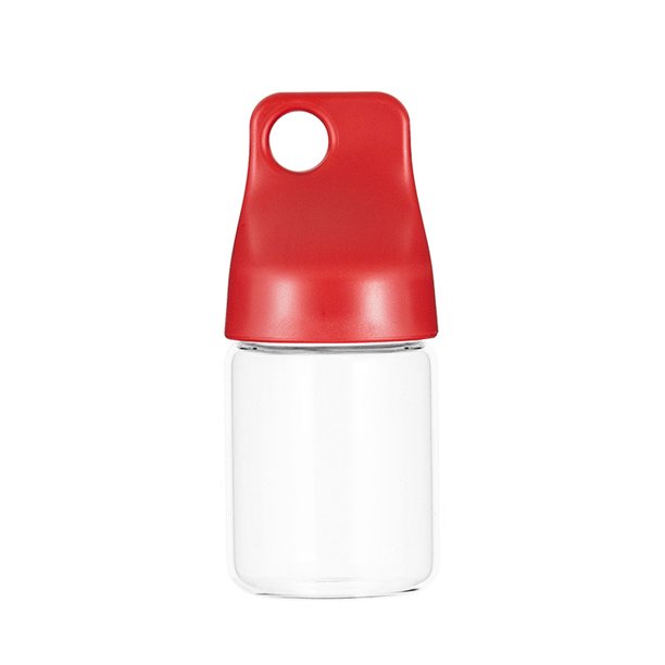 Botella de agua Bewildely 280ml para hogar oficina deportes Rojo