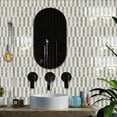 thumbnail image 6 of DEWOO 10-Sheet Upgraded Thicker Peel and Stick Kitchen Backsplash Tiles,Waterproof Self-Adhesive Vinyl Wall Tile Fish Scale Mosaic Design,for Bathroom,Fireplace and RV(Beige,12"×12"), 6 of 14