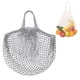 thumbnail image 1 of Uxcell 1-Pack Bolsa de Malla de Algodón, Bolsas de Compras Reutilizables y Lavables [Gris, Asa Corta], 1 of 1