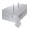 White, variant on Luxurious Damask Crocodile Design Tablecloths, 70" X 180" - In White